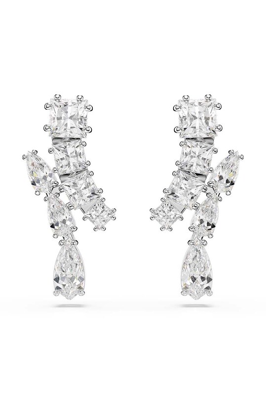 Swarovski cercei MATRIX Cristal Swarovski argintiu 5700418