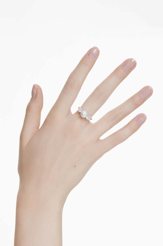 Prsteň Swarovski MATRIX 5689628 strieborná