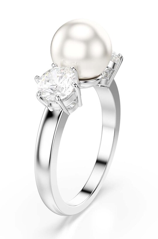 Swarovski inel MATRIX 5689628 argintiu AW24