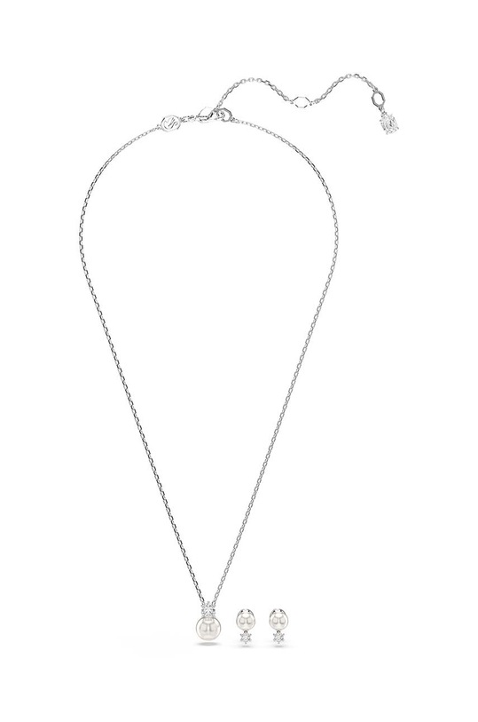 Swarovski naszyjnik i kolczyki MATRIX 5689624 srebrny AW24