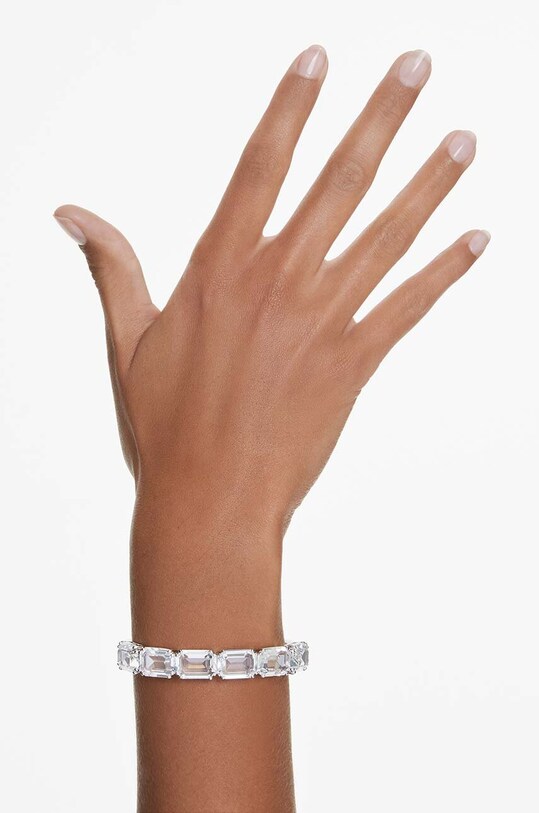 Swarovski bratara MILLENIA 5696322 argintiu
