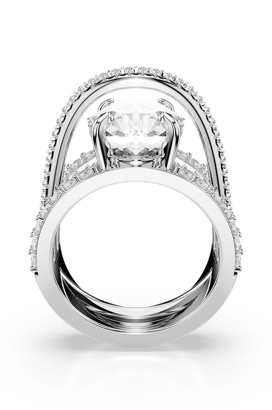 Prsteň Swarovski HYPERBOLA strieborná 5698476