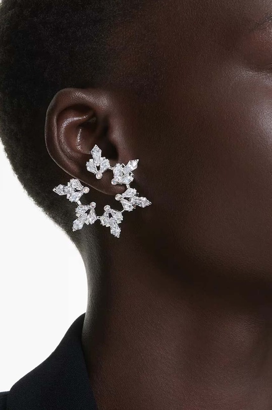 Swarovski klipsy IDYLLIA srebrny 5692641