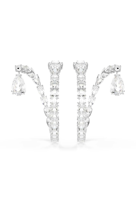 Swarovski cercei MATRIX Cristal Swarovski argintiu 5692524