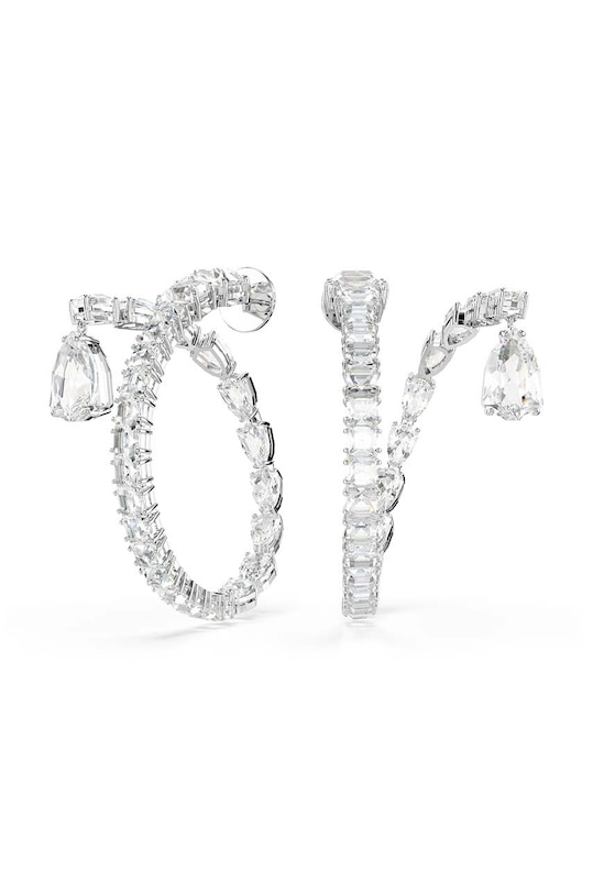 Swarovski cercei MATRIX 5692524 argintiu AW24