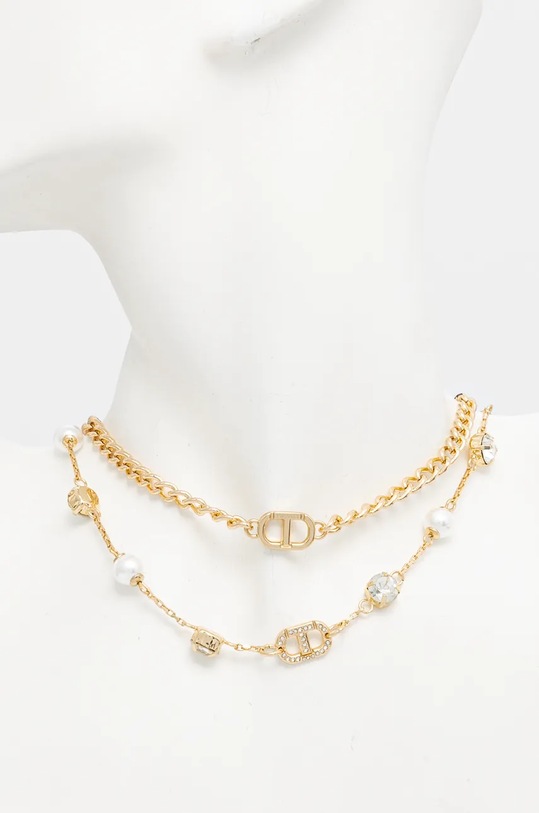 Accesorii Twinset colier 2-pack 242TO5362 aur