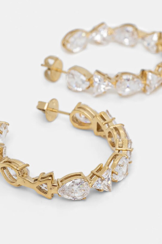 Naušnice Guess JUBE04.409JW zlatna AW24