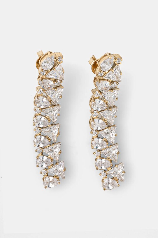 Naušnice Guess zlatna JUBE04.416JW