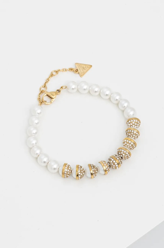 Guess bransoletka cyrkonia złoty JUBB04.448JW