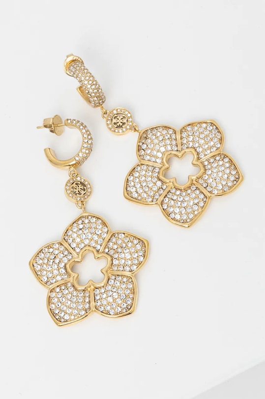 Σκουλαρίκια Guess χρυσαφί JUBE04.464JW