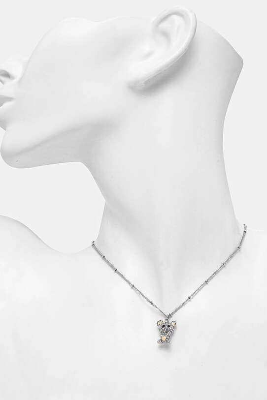 Dodaci Ogrlica Guess JUBN04.687JW srebrna