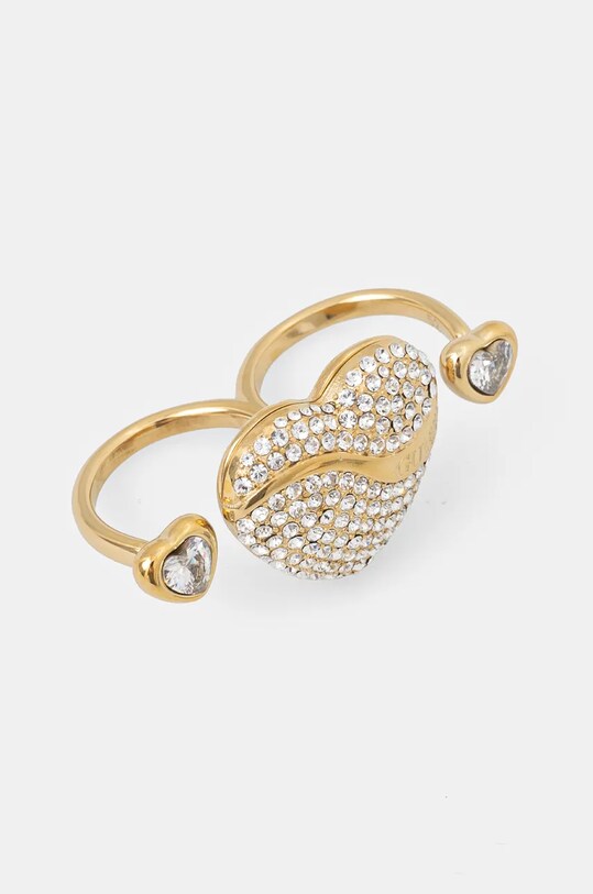 Guess pierścionek złoty JUBR04.489JW