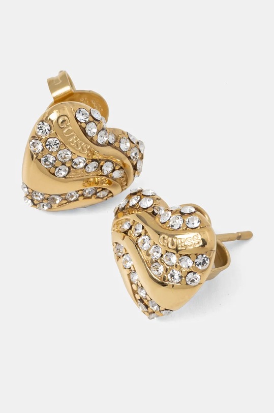 Σκουλαρίκια Guess JUBE04.504JW χρυσαφί AW24
