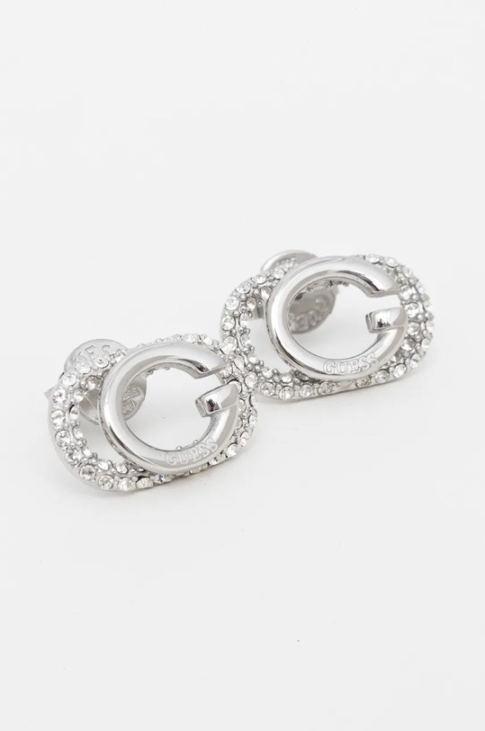 Σκουλαρίκια Guess ασημί JUBE04.511JW