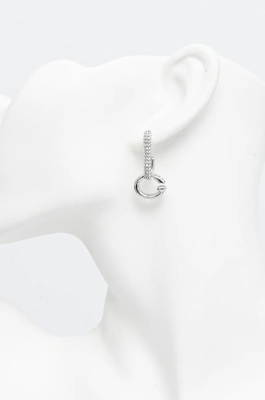 Accesorii Guess cercei JUBE04.520JW argintiu