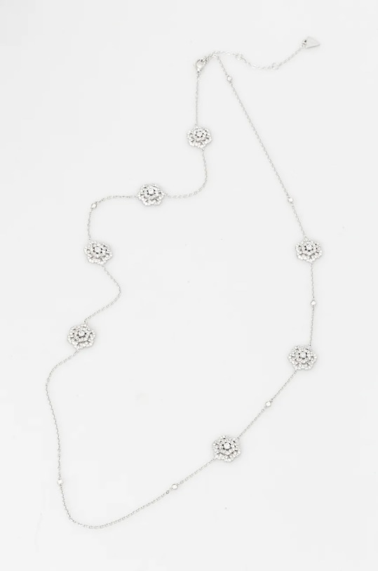 Ланцюжок Guess циркон срібний JUBN04.555JW