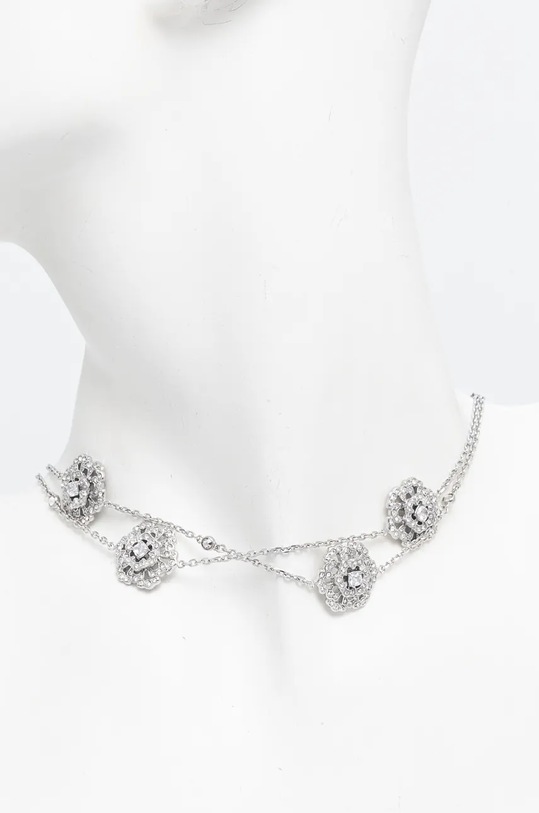 Accesorii Guess colier JUBN04.555JW argintiu