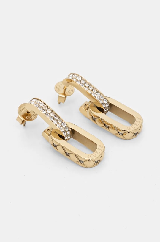 Náušnice Guess zlatá JUBE04.582JW