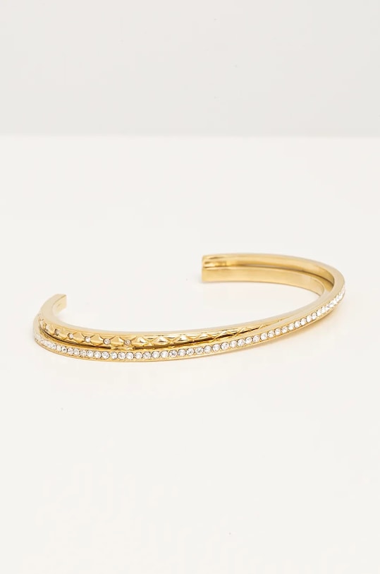 Guess brățară zirconiu cubic aur JUBB04.584JW