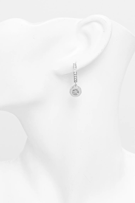 Dodaci Naušnice Guess JUBE04.596JW srebrna