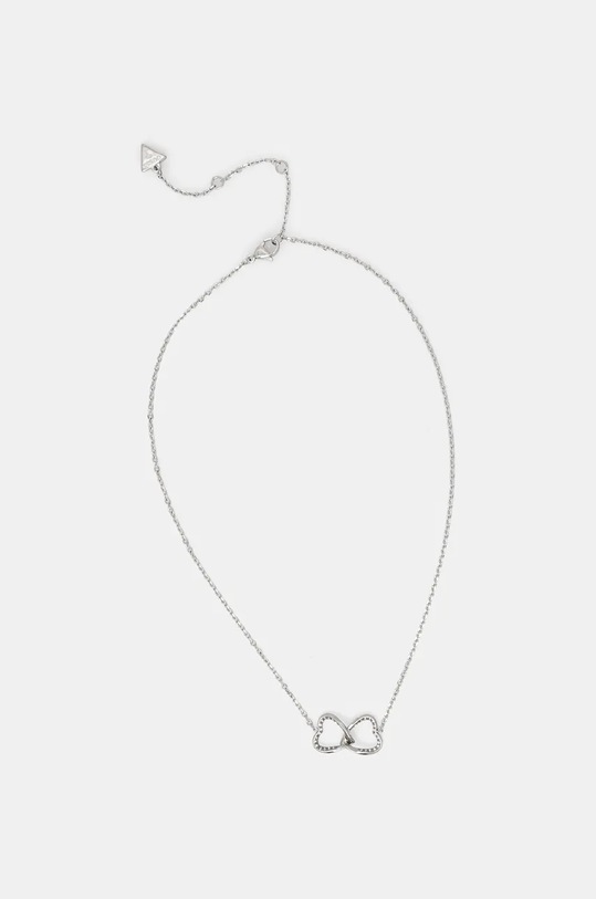 Guess naszyjnik cyrkonia srebrny JUBN04.616JW