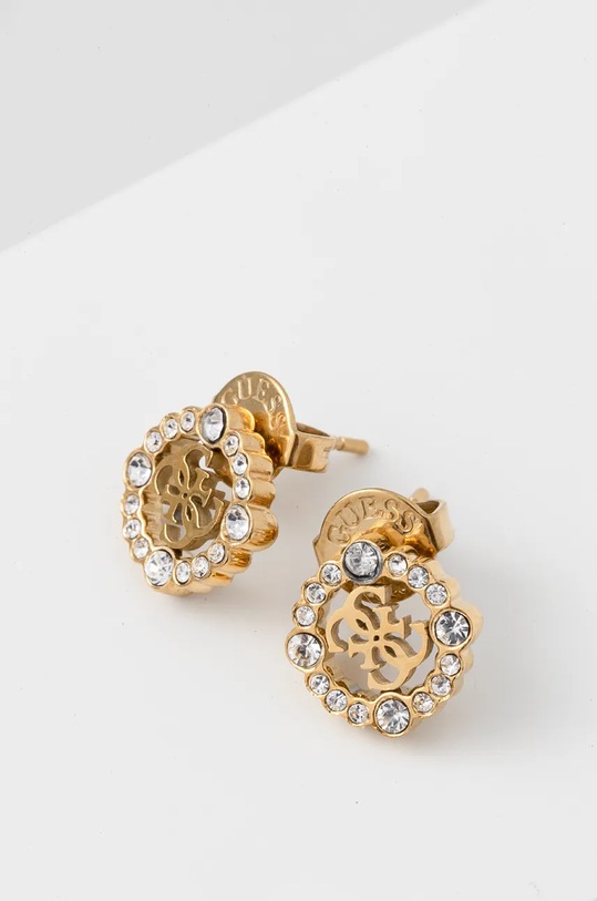 Σκουλαρίκια Guess χρυσαφί JUBE04.645JW