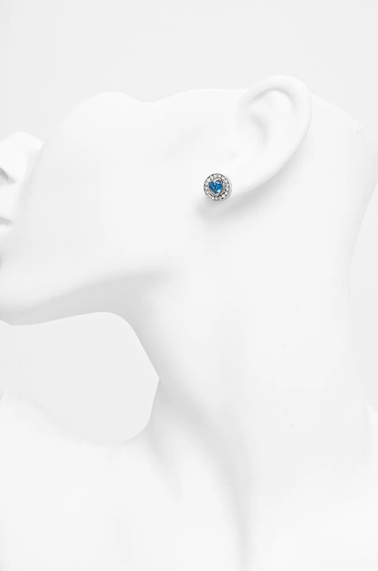 Akcesoria Guess kolczyki JUBE04.669JW srebrny