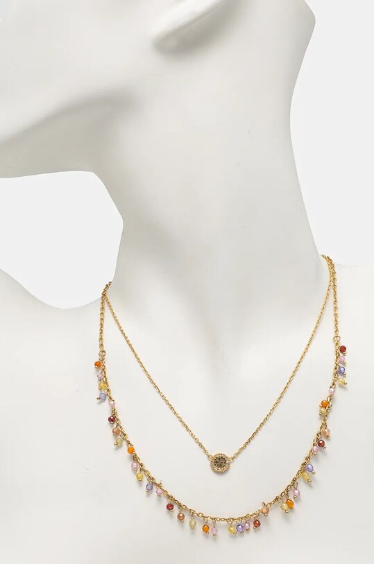 Dodaci Ogrlica Guess JUBN04.679JW zlatna