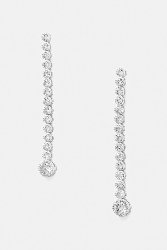 Uhani Lauren Ralph Lauren kubični cirkonij srebrna 14G00883