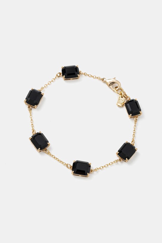 Lauren Ralph Lauren bransoletka cyrkonia złoty 14B00460
