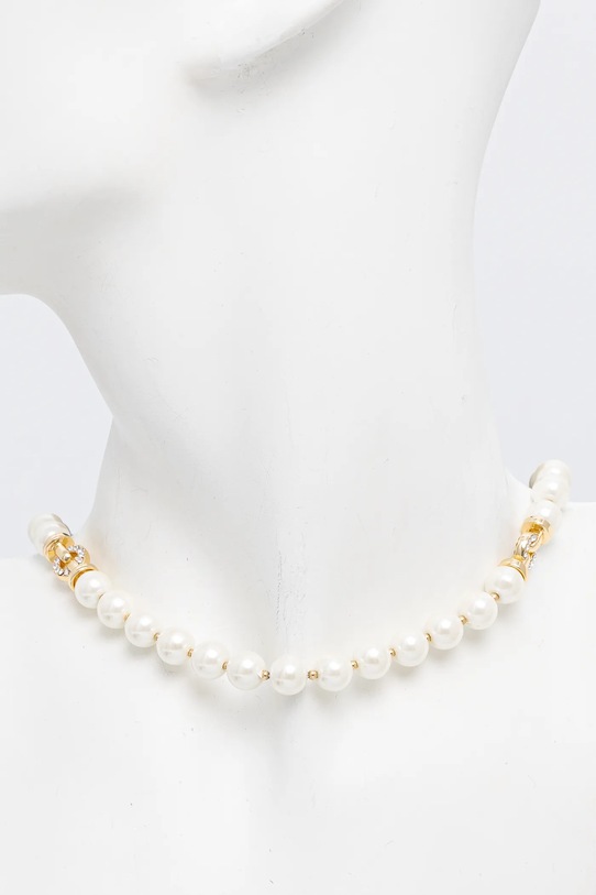 Κολιέ Lauren Ralph Lauren λευκό 14N00547