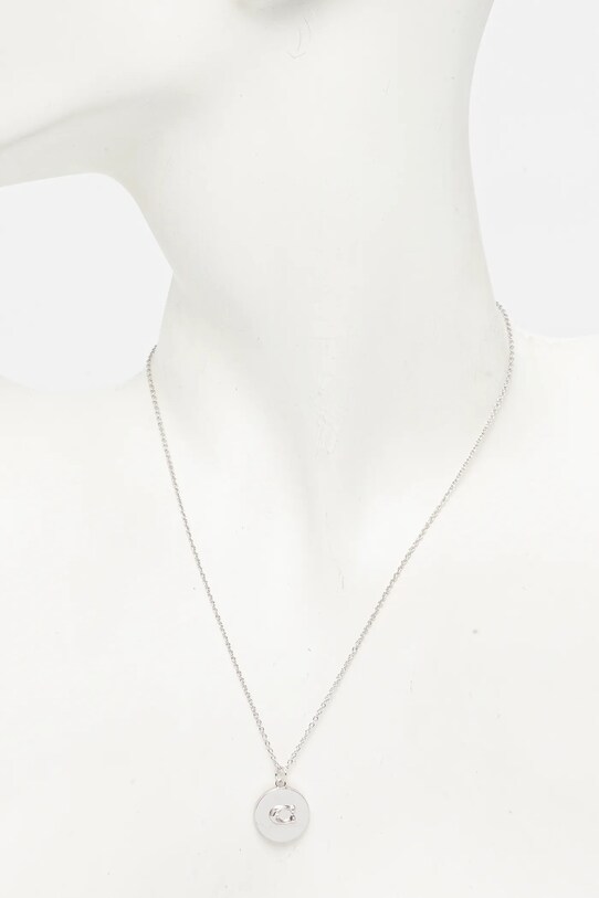 Ланцюжок Coach 493100RHO030 срібний AW24