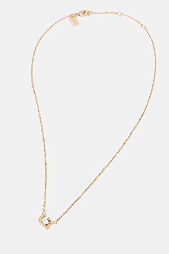 Coach naszyjnik cyrkonia złoty 493112GLD110