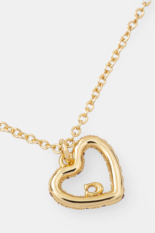 Náhrdelník a náušnice Coach zlatá 493516GLD650