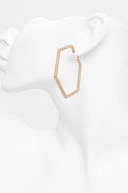 Dodaci Naušnice AllSaints 489298BRS711 zlatna