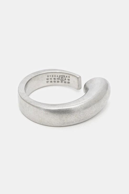 Prsteň MM6 Maison Margiela SM7UQ0071.P7068 strieborná AW24