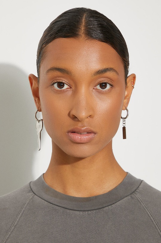 MM6 Maison Margiela kolczyki srebrny SM7VG0075.P7105