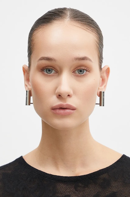 MM6 Maison Margiela kolczyki srebrny SM7VG0077.P7065