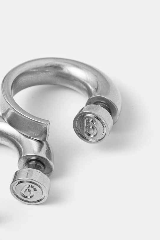 Сережки MM6 Maison Margiela SM7VG0078.P7068 серебрянный AW24