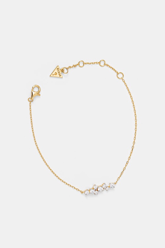 Серебряный браслет Guess серебро золотой JSBB04.461JW