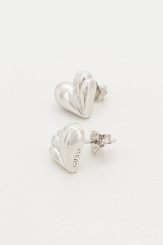 Ασημένια σκουλαρίκια Guess JSBE04.431JW ασημί AW24