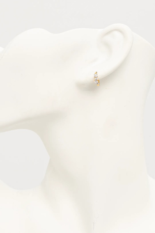 Akcesoria Guess kolczyki srebrne JSBE04.462JW złoty