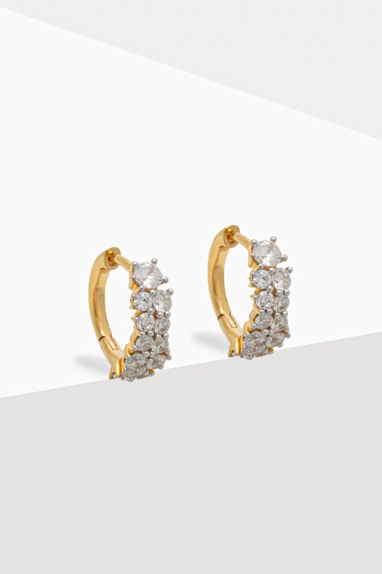 Серебряные серьги Guess золотой JSBE04.481JW