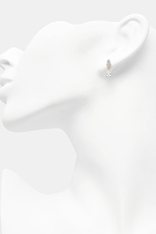 Guess ezüst fülbevaló JSBE04.492JW arany AW24