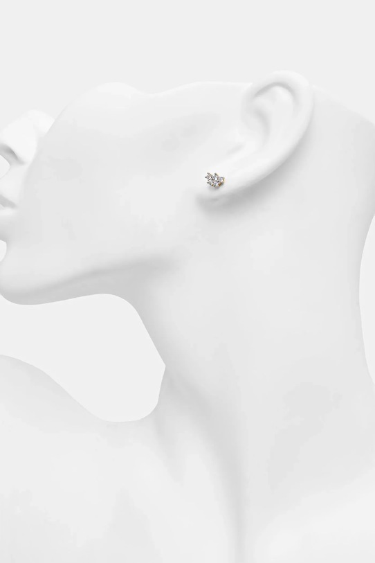 Doplňky Stříbrné náušnice Guess JSBE04.493JW zlatá