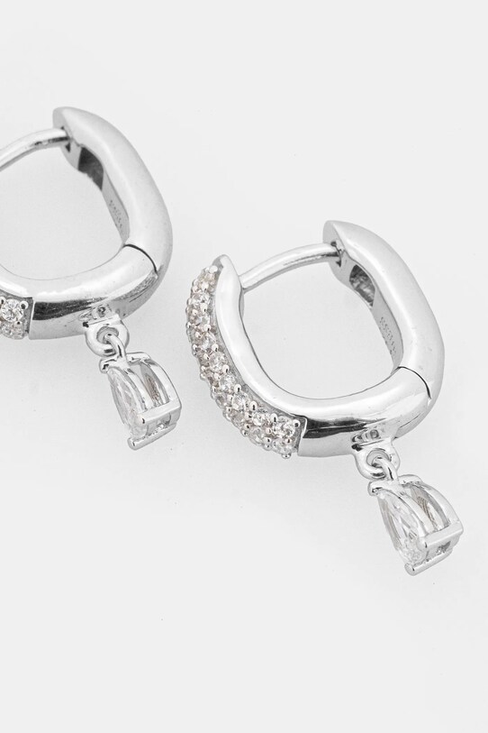 Срібні сережки Guess JSBE04.510JW срібний AW24