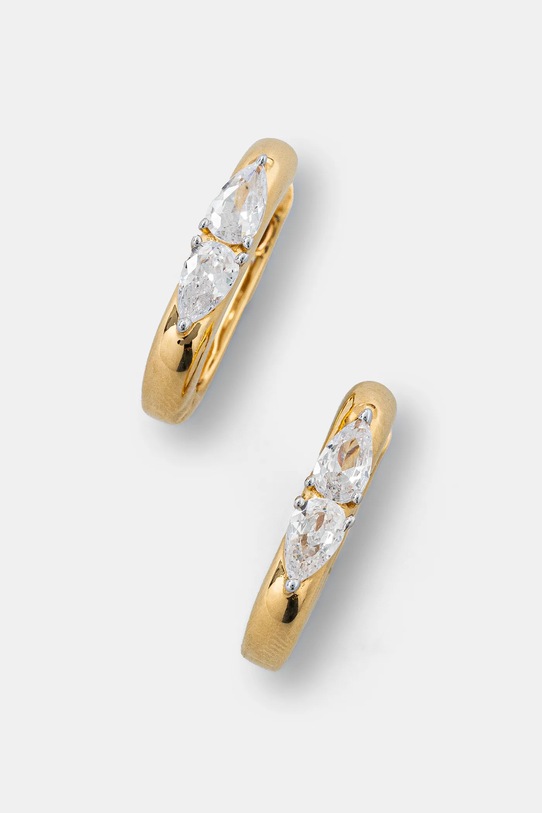 Guess kolczyki srebrne złoty JSBE04.515JW