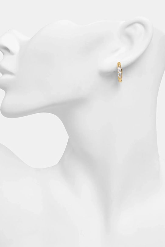 Akcesoria Guess kolczyki srebrne JSBE04.515JW złoty