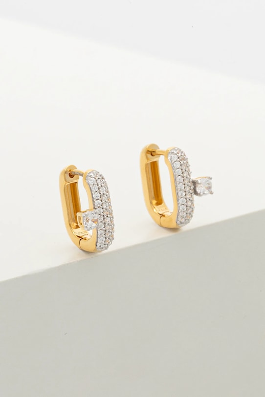 Серебряные серьги Guess золотой JSBE04.544JW