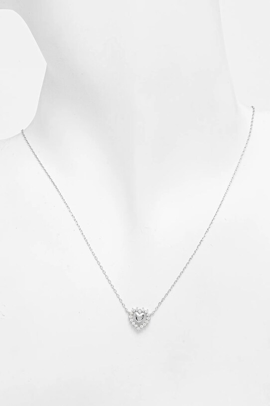Аксесуари Срібне кольє Guess JSBN04.459JW срібний